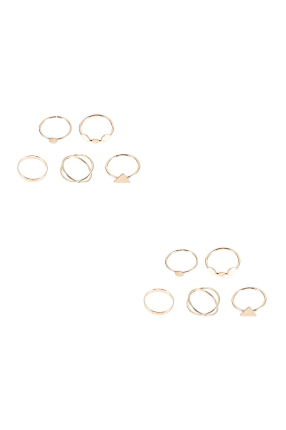 10 pcs  Stackable Knuckle Rings Elegance Open Finger Rings Vintage Finger Rings Set
