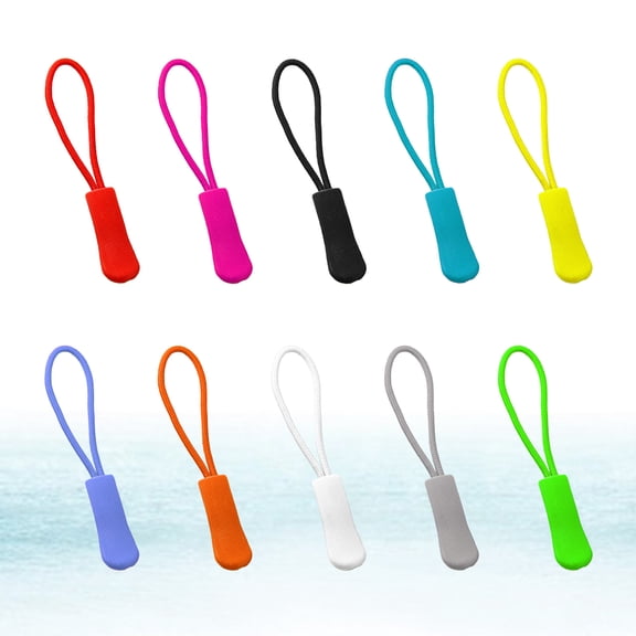 LABSERRON Zipper Replacement Accessories Zipper Pull Head Plastic 100PCS