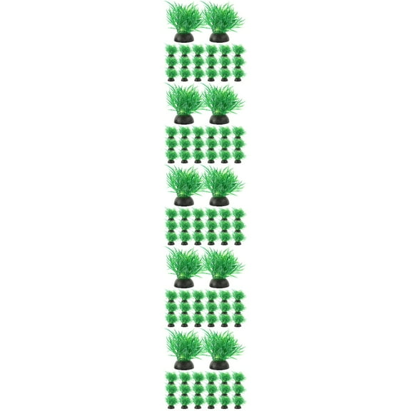 FRCOLOR 100 Pcs Aquarium Plants Plant For Fish Tank Aquarium Decorations Plastic Fish Plants Water Tanks Plant