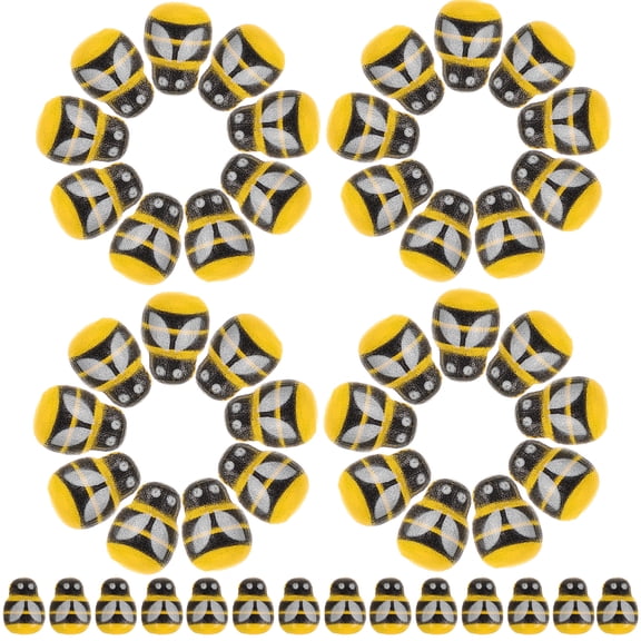 FRCOLOR  100 Pcs Charm Bracelet Making Kit Wood Beetle Ladybug Micro Landscape Ornament