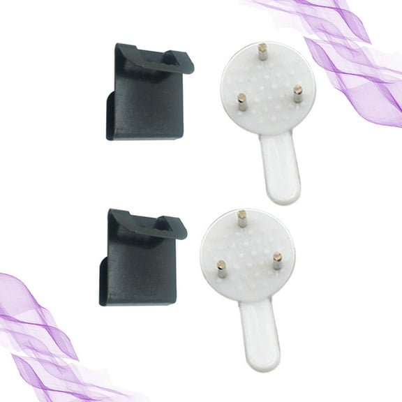 FRCOLOR 100 Pcs Hang Pictures Without Nails Hook Back Buckle Wall Mount No Traces on