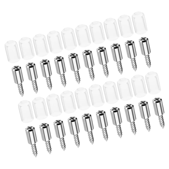 FRCOLOR 100 Pcs Screw Holder Rubber Sleeve Cabinet Pins for Shelf Bookshelves