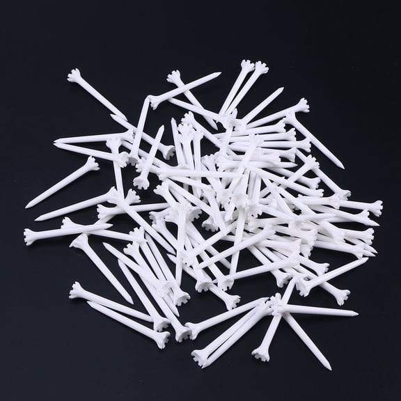 FRCOLOR 100 Pcs/Set Golf Tees Golf Golf Training Equipment 100pcs White