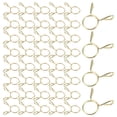 thumbnail image 1 of FRCOLOR  100 Pcs Small Spring Clamps Tube Fastener Multifunctional Loop, 1 of 8