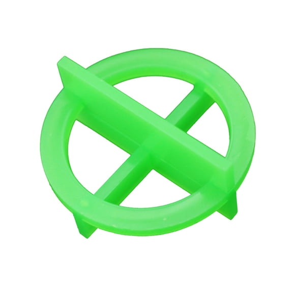 FRCOLOR 100 Pcs Tile Leveling Clips 3.00X3.00X1.00CM Green