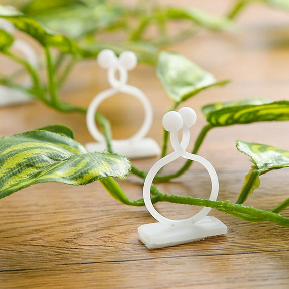FRCOLOR 100 Pcs Vine Clips for Climbing Plants Outdoor Holder