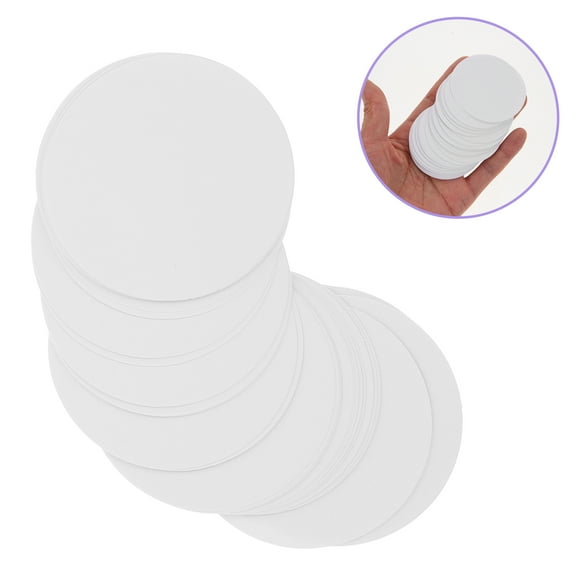 WASHWEPE Hand Painting Blank Papers White 100 Sheets 44Mm