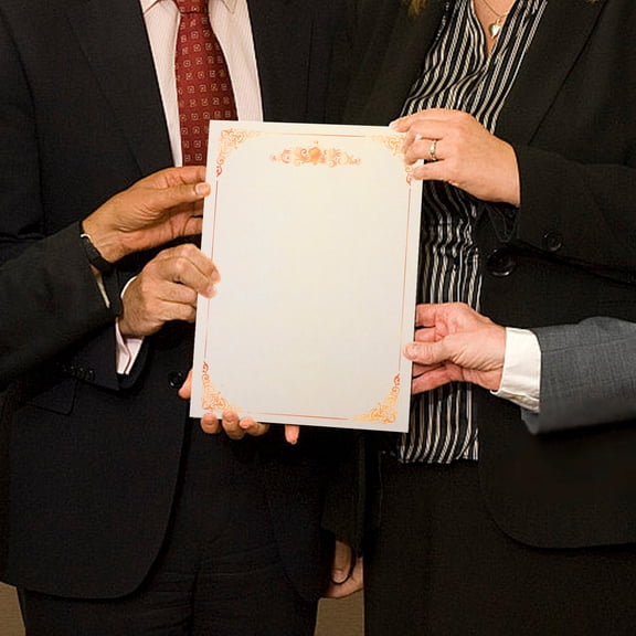 WASHWEPE Paper Certificate Smooth Writing Experience Two Side Offset Paper 100 Sheets