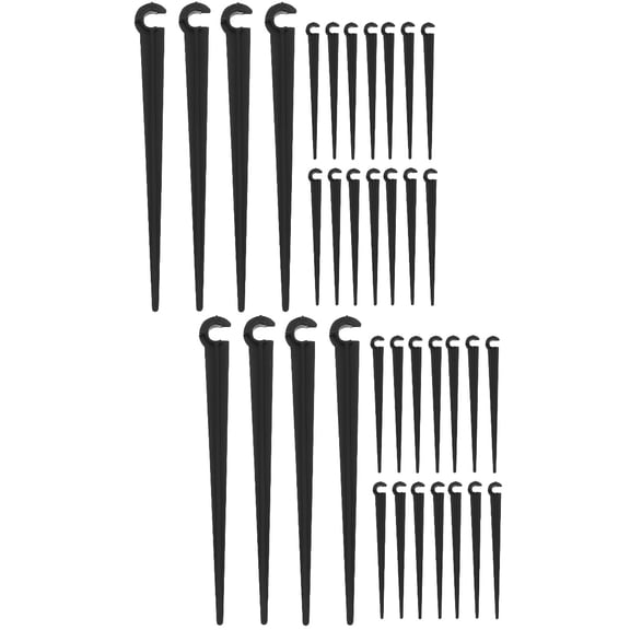 FRCOLOR 100 pcs Drip Irrigation Support Stakes Irrigation Pipeline Accessory Irrigation Inserted Bracket Stakes