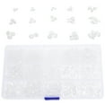 thumbnail image 1 of FRCOLOR 1000 Pcs Beads Kit Crystal Micro Glass Bead Delicate Beads 0.8X0.8cm, 1 of 8