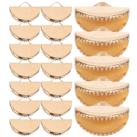 FRCOLOR 1000 Pcs Closures Tassel Fastening Buckle 1.30X0.80X0.80CM