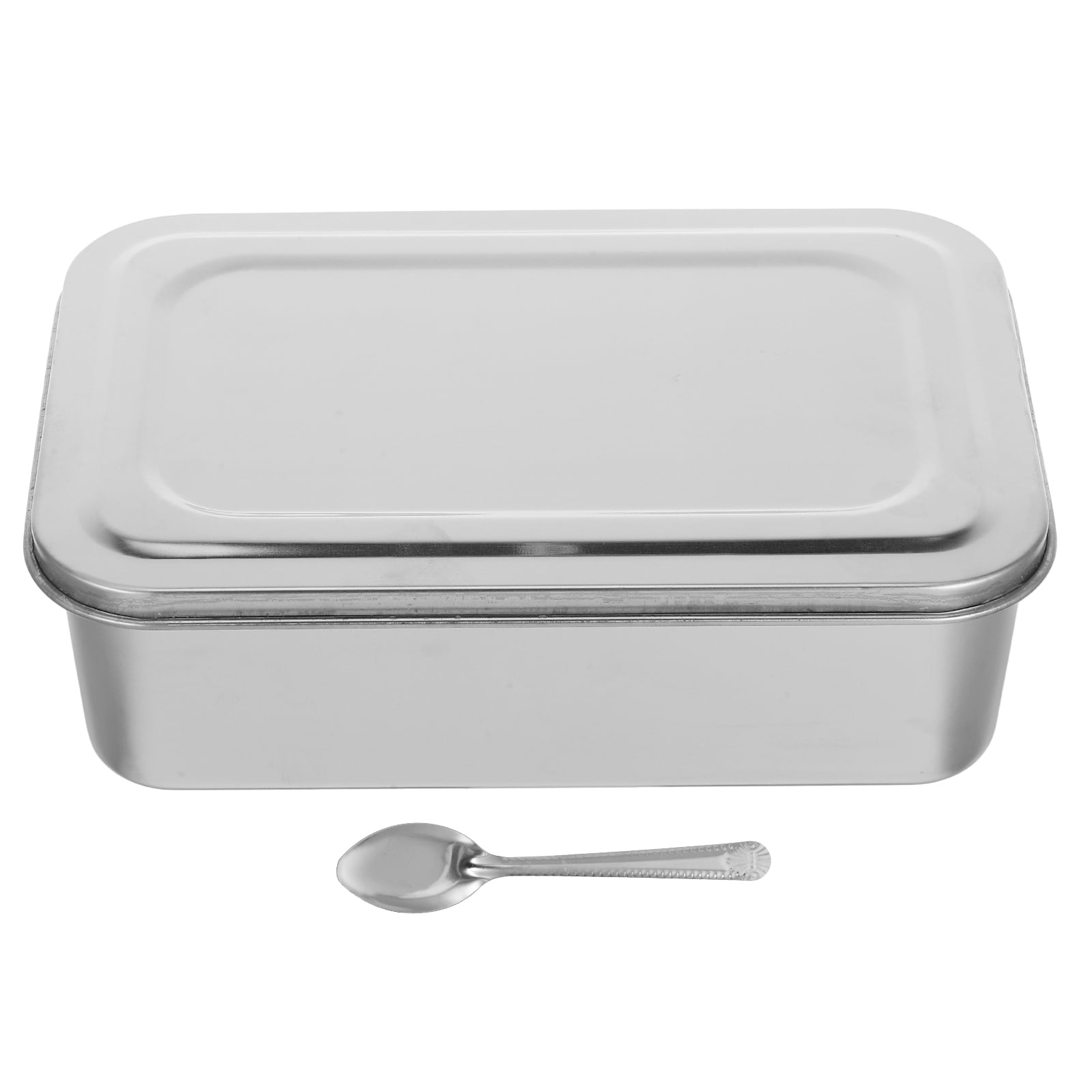 Squared Lunchbox Container & Travel Coffee Drink. main image 1