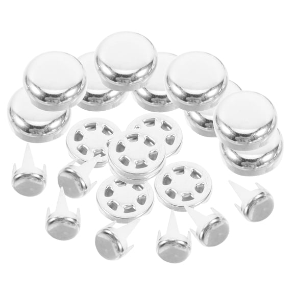 FRCOLOR 100pcs Hat Repair Supplies Button Covers Metal Button Replacements For Baseball Hats Diy Sewing And Crafts Baseball Caps Buttons
