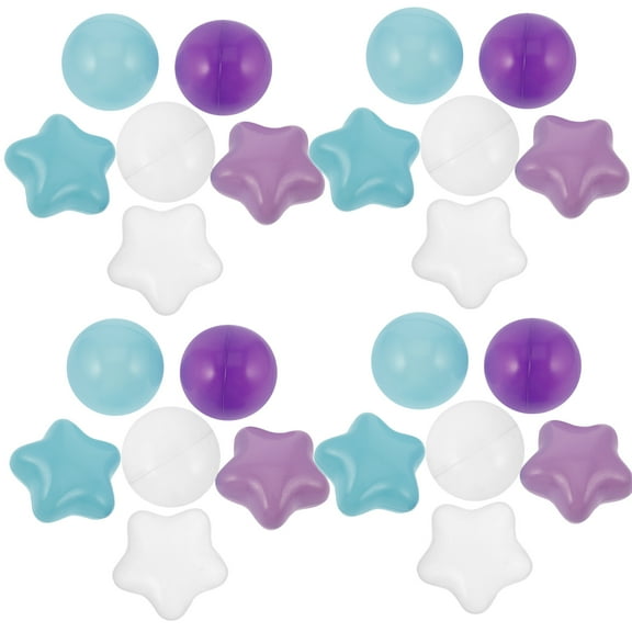 FRCOLOR 100pcs Kids Ball Pits Balls Colorful Balls for Baby Playpen Ideal for Pool Party Ocean Themed Decor and Indoor Outdoor Fun