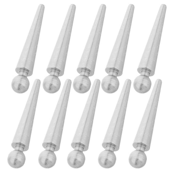 FRCOLOR 10PCS Cribbage Pegs Metal Pegs Cribbage Board Pegs Small Scoring Pegs Games Scoring Pegs Crib Pegs Board Game Scoring Pegs for 1/8 Holes