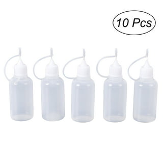 6 Needle Tip Bottle Liquid Flux Dispenser Oil Solvent Applicator Dropper  0.7 Oz 
