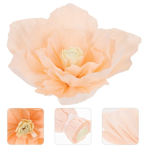 WASHWEPE Paper Flower Decoration for All Ages Birthday Party Wedding 10Pcs 7.9X7.9in