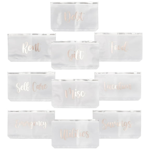 TAILTOSS Plastic Loose-Leaf Pages for Office Work 10Pcs