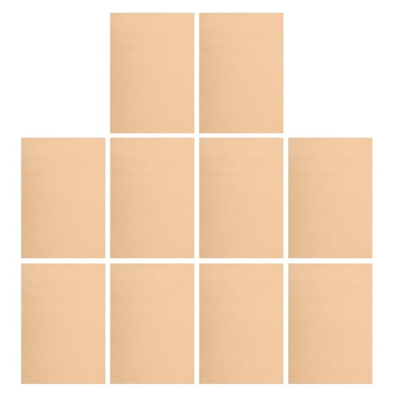 FRCOLOR 10pcs Braille Writing Papers for Blind People Writing Paper Blank Writing Paper Braille Writing Sheet Blind People Supplies