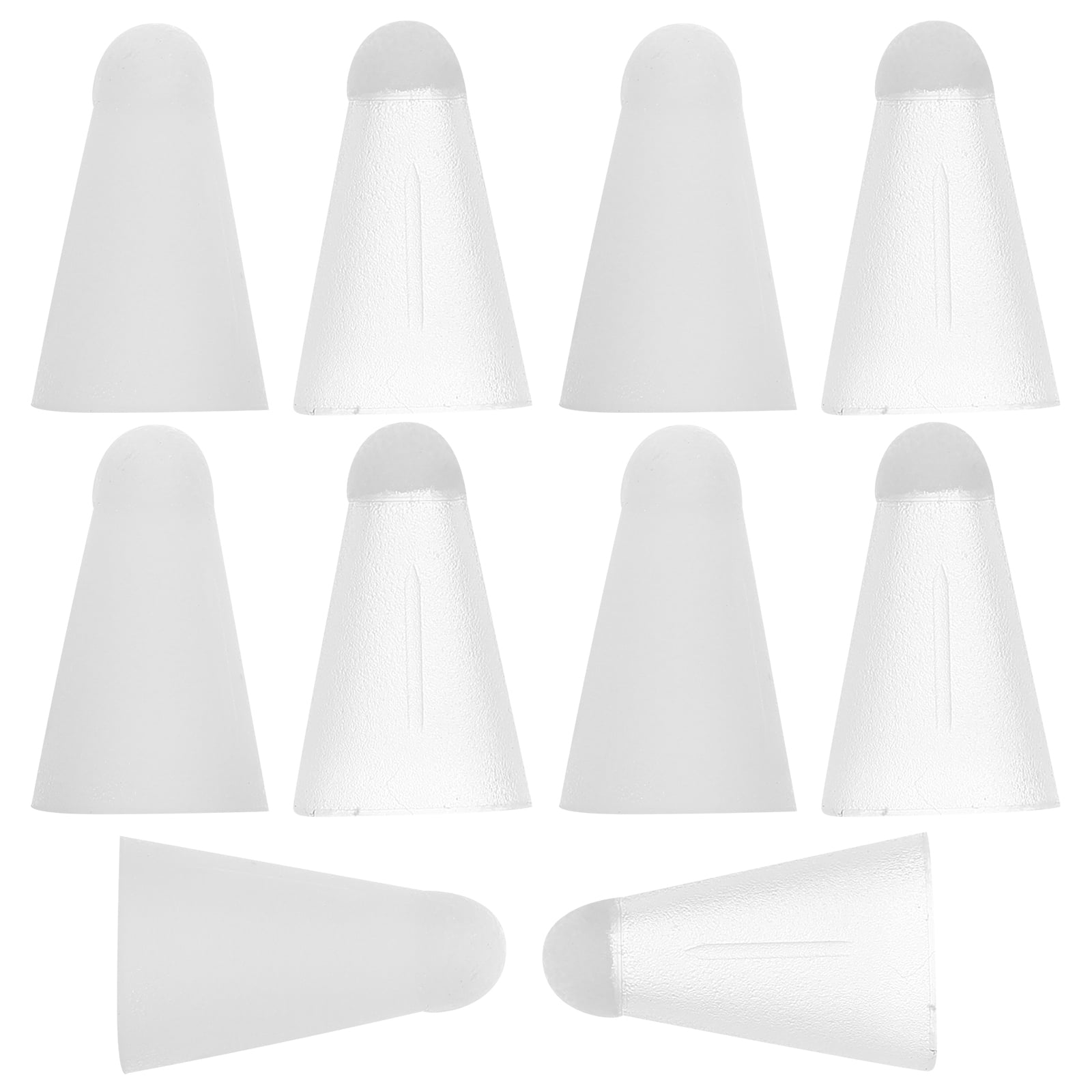 FRCOLOR 10pcs Capacitive Stylus Tip Cover Tablet Screen Writing Pencil