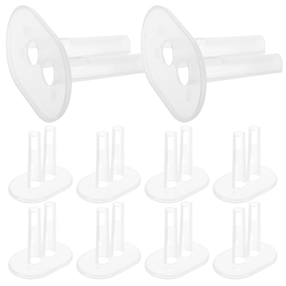 FRCOLOR 10pcs Doll Display Stand Holder Doll Stand Holder Doll Standing Holder Vertical Doll Stand Desktop Doll Stands Display Holder