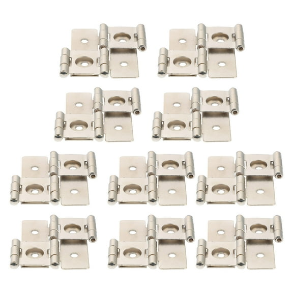 FRCOLOR 10pcs Double Acting Hinge Oil Iron Door Hinge Gate Corner Cabinet Hinges