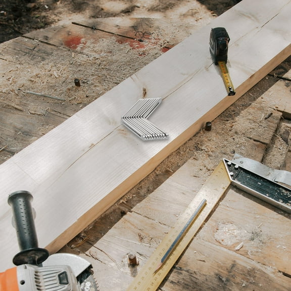 FRCOLOR 10pcs L-Shaped Brackets Thick and Practical Corner Braces for Wood Shelves Sturdy and Versatile Brackets for Wood Furniture for Home