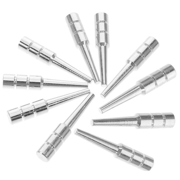 FRCOLOR 10pcs Metal Cribbage Board Pegs Desktop Scoring Pegs Table Cards Game Scoring Pegs Multifunctional Score Pegs Metal Crib Pins