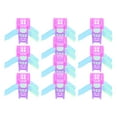thumbnail image 1 of FRCOLOR 10pcs Miniature Dollhouse Playground Slide Plastic Mini Playground For Dollhouse Or Sand Table Doll House Crafts Home Ornaments, 1 of 8