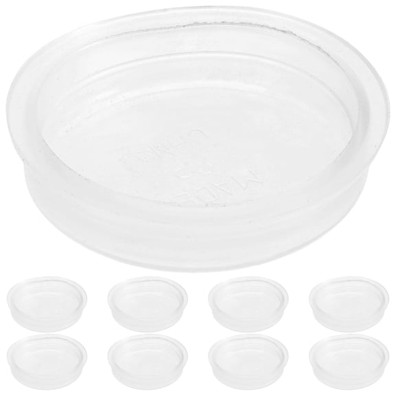 FRCOLOR 10pcs Pvc Saving Bank Stopper Sealing Stopper For Money Bank Bottom Plug For Saving Bank Money Jar Stopper Pvc Sealing Plug For Storage Container