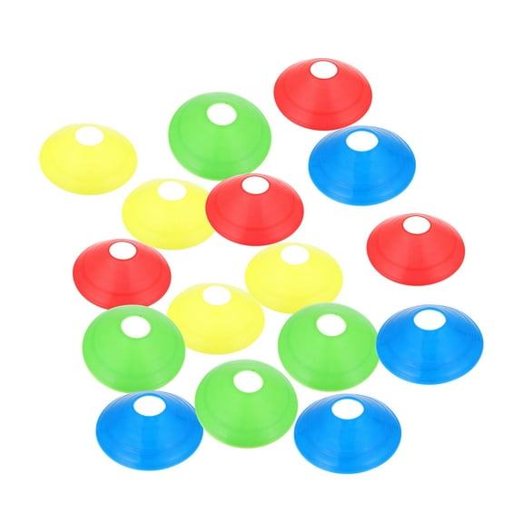FRCOLOR  12 PCS Football Training Sign Barrels Sport Cones Flat Soccer