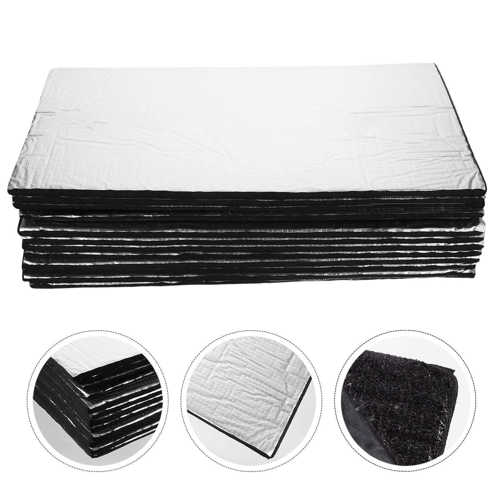 TAILTOSS soundproofing panels Soundproof Cotton Silver 12Pcs