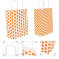 thumbnail image 1 of FRCOLOR  12 Pcs Bags Large Hand Gift Paper for Business 100pcs String Handle Premium, 1 of 8