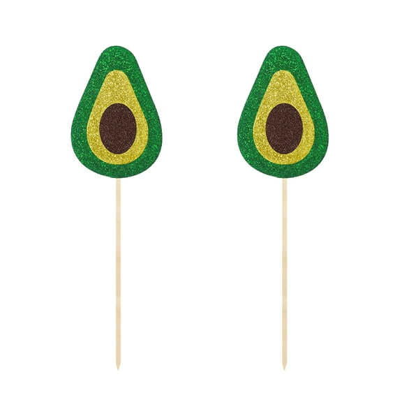 FRCOLOR 12 Pcs Cake Topper Fruit Dessert Cupcake Toppers Appetizers Pool Party