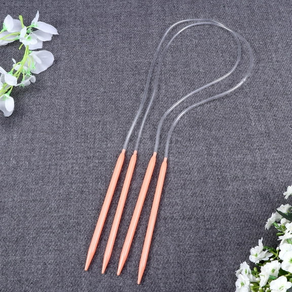 LABSERRON Circular Needle Set Assorted Color 12Pcs Abs Plastic Professional