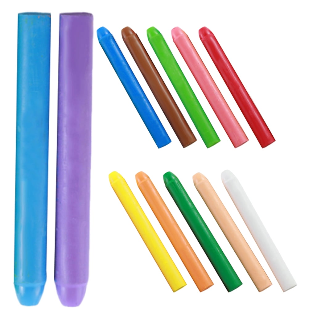 FRCOLOR 12 Pcs Sidewalk Chalk for Teacher Outdoor Board Water Chalks Toddler