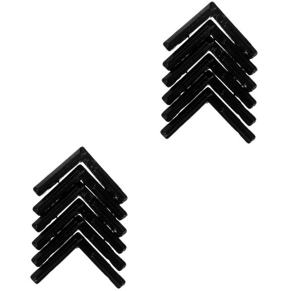 FRCOLOR 12 pcs Aluminum Extrusion Connector L Bracket Corner Connector Extrusion Fastener