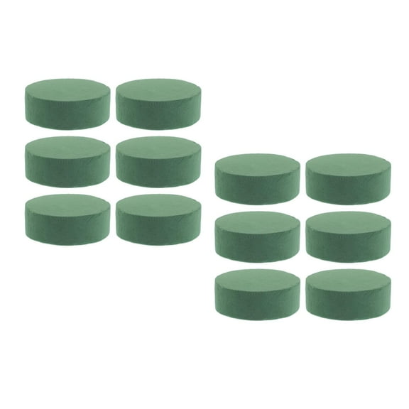DECOMELODY Foam Block Flower Arrangement Support Weddings 12Pcs 4.5Inch
