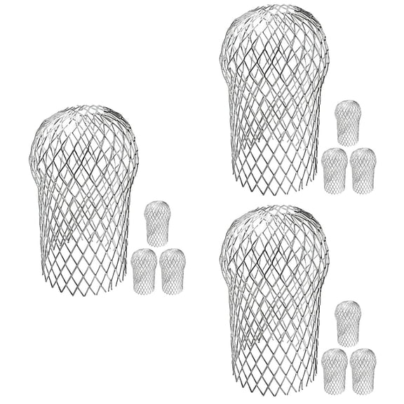FRCOLOR 12 pcs Gutter Guard Mesh Gutter Cover for Preventing Drain Guttering Blockages