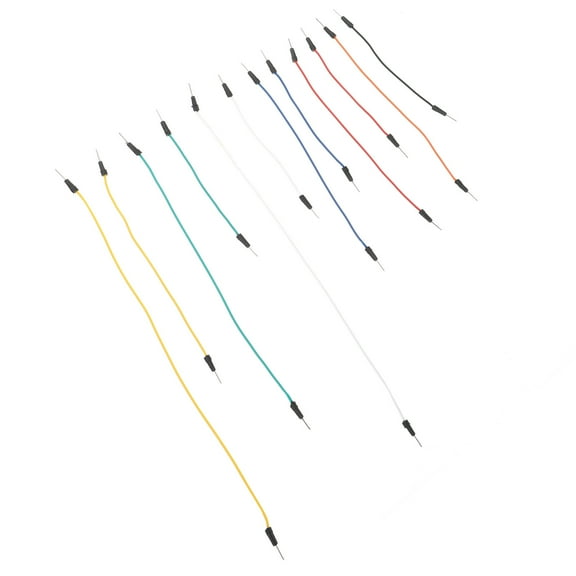 TAILTOSS 120Pcs Breadboard Cable with Straight Leads for Easy Insertion Prototyping Use