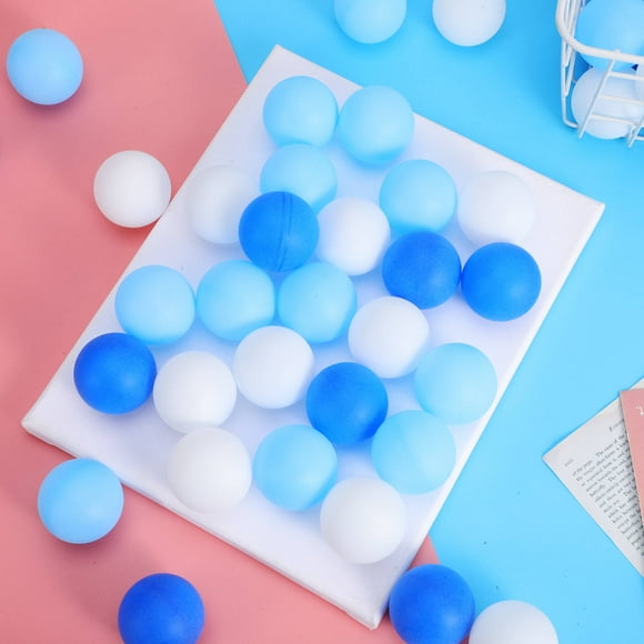 FRCOLOR  120 Pcs Tennis Ball Training Game Party Activity Props Frosted Table