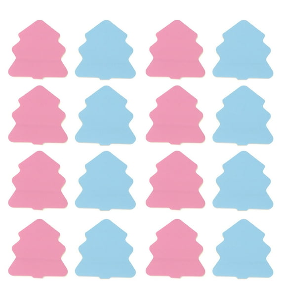 FRCOLOR 1200Pcs Self Note Pads Christmas Tree shape Post Notes for Daily Life,0.96"X0.96"X0.47"