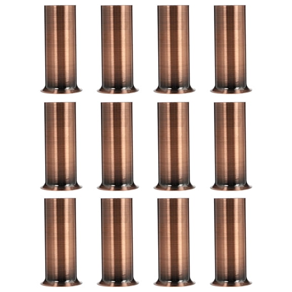 CIMAXIC Light Socket Covers Light Brown 12Pcs 3.15X1.18X1.18In Iron