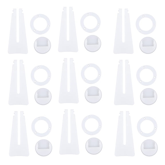 FRCOLOR 12Pcs Photo Frame Easel Back 360 Degree Rotating Photo Frame Supports Picture Frame Easel Back Support for Photos Pictures Display ( White ),20.47"X4.13"X0.2"