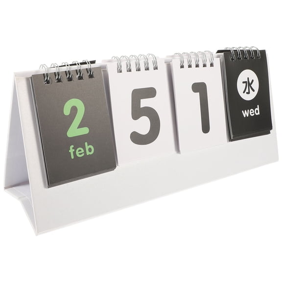 LABSERRON 1Pcs Birthday Countdown Calendar Multi Color Standing Style for General Users 9.9x4in