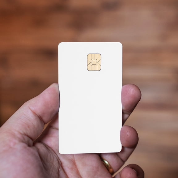 WRISTBIQUE 12-Pack Blank PVC Cards for Access Control Systems, School ID Badges, 3.3 x 2.1 x 0.04 Inches