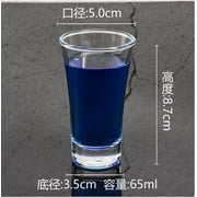 FRCOLOR Set of 12 Glass Cups for Church Holy Water, Drinking Mugs, Glass Chalices