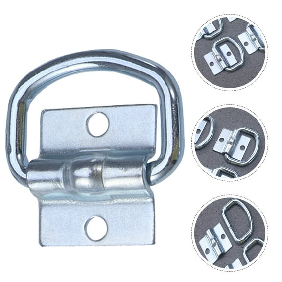 FRCOLOR 12pcs Tie Down Anchor Trailer D Ring Replacement Trailer Tie Down Anchor Accessory