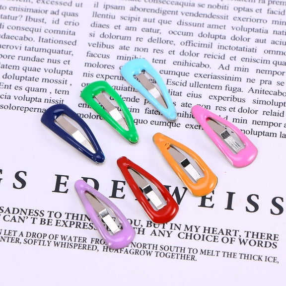 FRCOLOR 14 Pcs Barrette and Hair Pin Tiny Bobby Pins Water Drop Clip Child