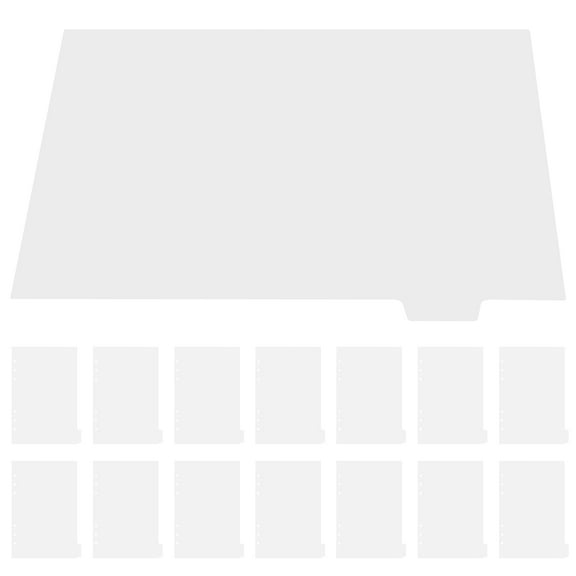 FRCOLOR 14 Pcs Binder Tabs Colored Extra Wide Loose-leaf Divider